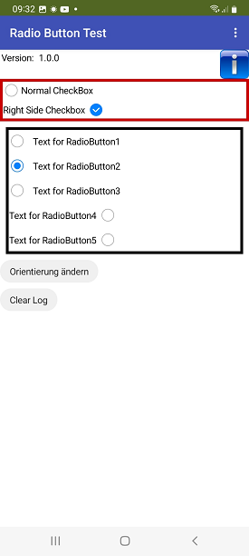 Screenshot Default Theme