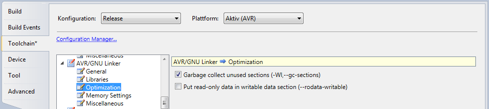 Linker Optimization