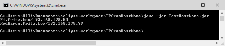 JAVA-Output Windows