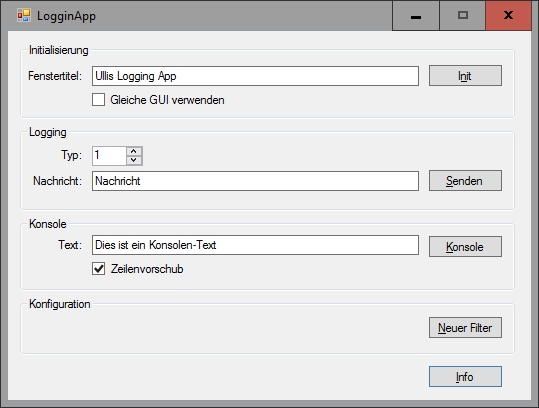 Test-Applikation