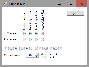 Testprogramm BitInput