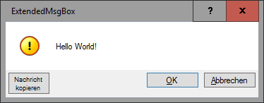 ExtendedMsgBox