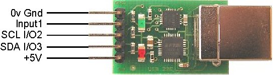 USB to I2C Communications Module