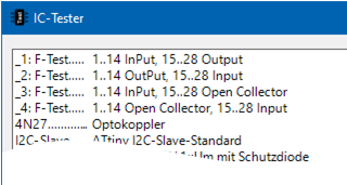 Selbstest-Testdefinitioen