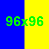 96x96