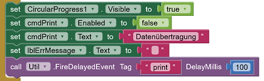 cmdPrint: Druck auslösen
