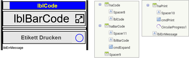 Bereich EIN-Codeermittlung und -anzeige