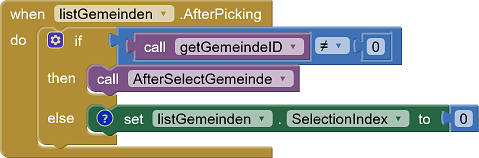 EventhandlerlistGemeinden.AfterPicking